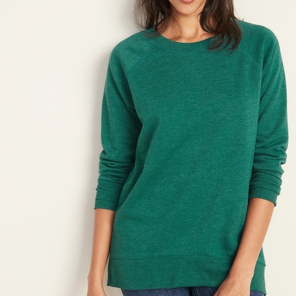 boyfriend tunic sweatshirt
